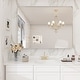 preview thumbnail 97 of 192, KIOTEE Modern Metal Frame Wall Mounted Bathroom Vanity Mirror with 5-year warranty