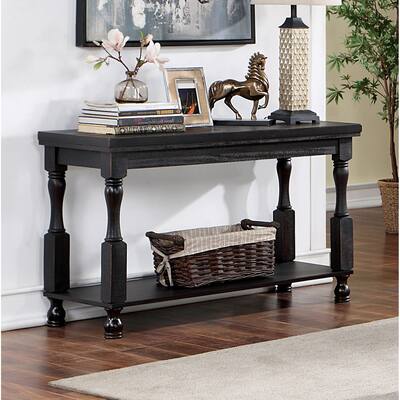 1pc SOFA TABLE Open Bottom Shelf Plank Style Table Top