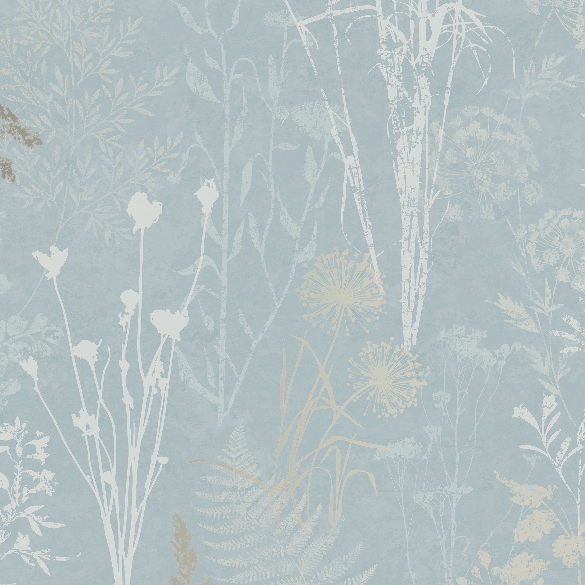 Superfresco Easy Organics Duck Egg Wallpaper