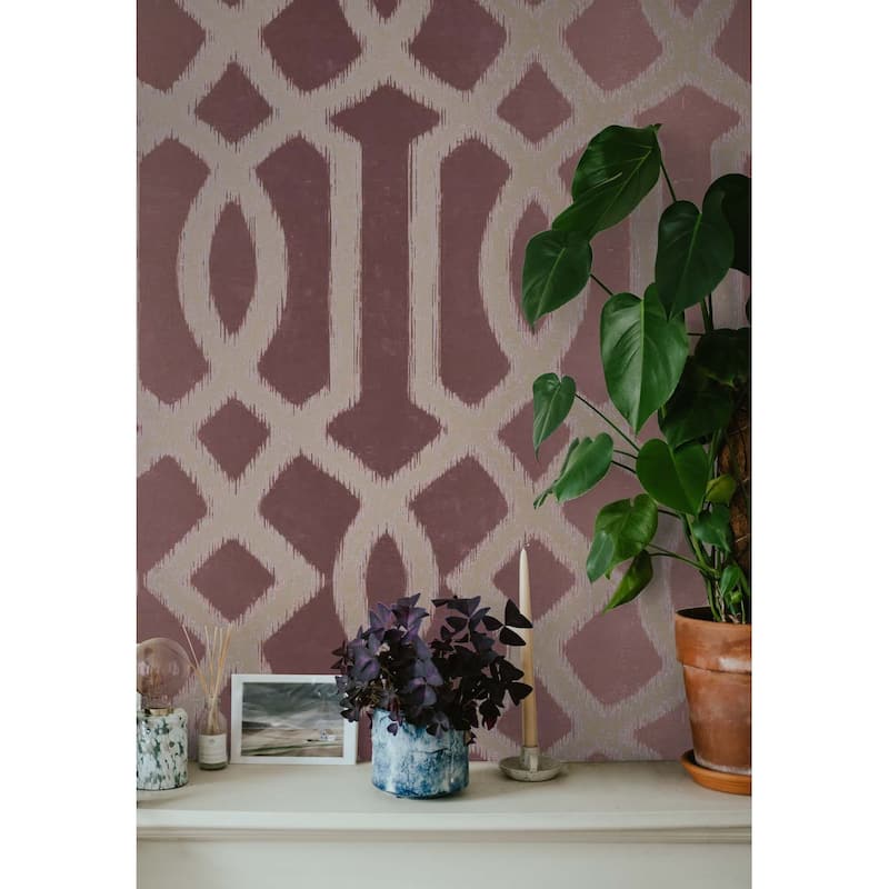 Seabrook Designs Dottie Geometric Ombre Unpasted Wallpaper