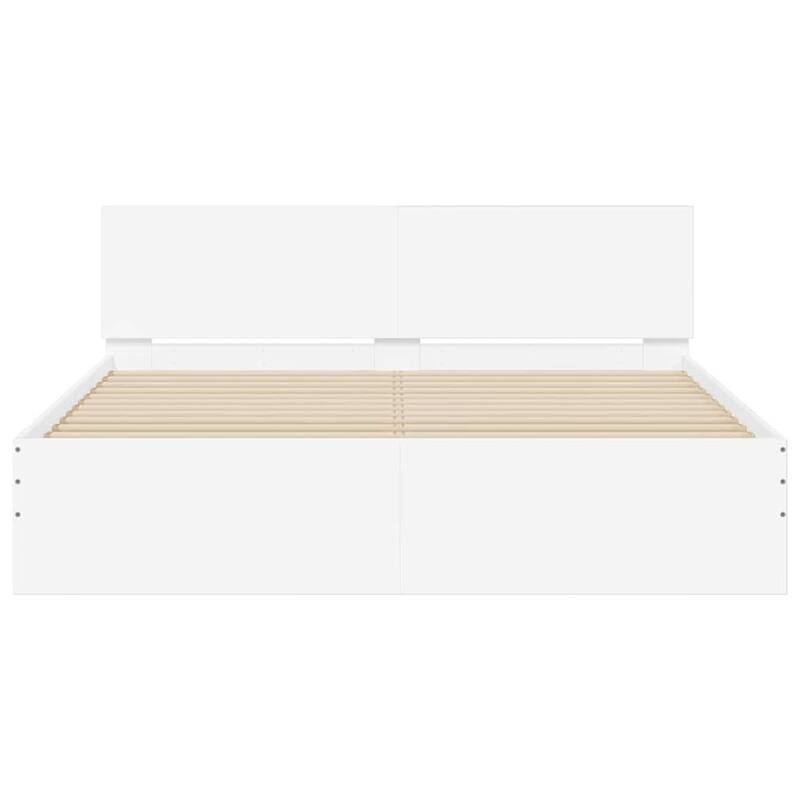 vidaXL Bed Frame Sonoma in Engineered Wood