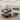Set of 2 Modern 2 Tier Round Nesting Storage Coffee Table Set for Living Room