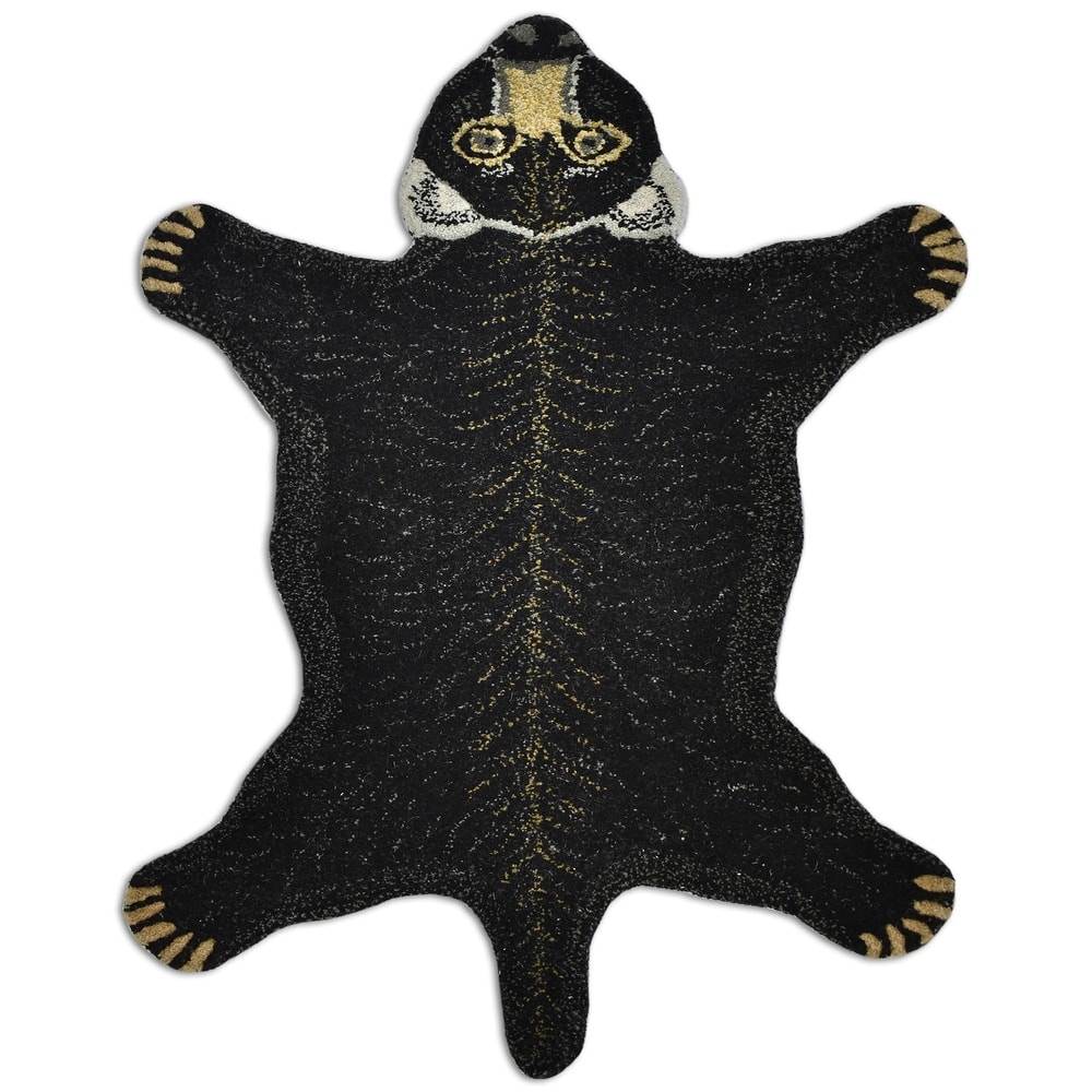 Fabstyles Animal Wool Printed Area Rag Rug Living Room, Hallway