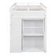 preview thumbnail 41 of 44, Twin Pine Loft Bed with Rolling Cabinet and Desk