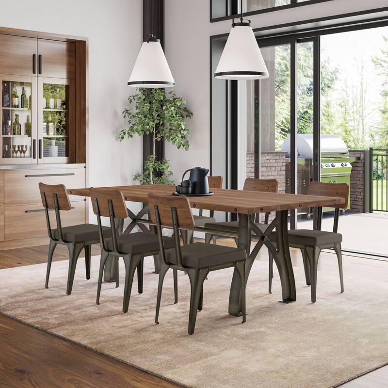 Amisco Sierra 40" x 84 " Wood Dining Table