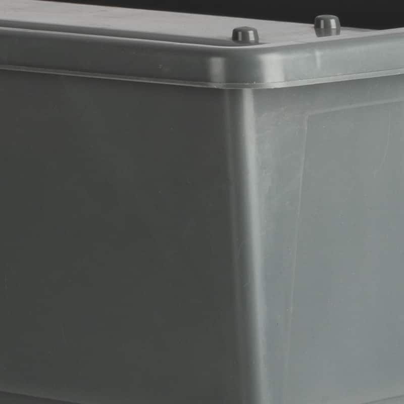 Pure Garden 20.75in Railing Planter - 6-Gal Outdoor Flower Box