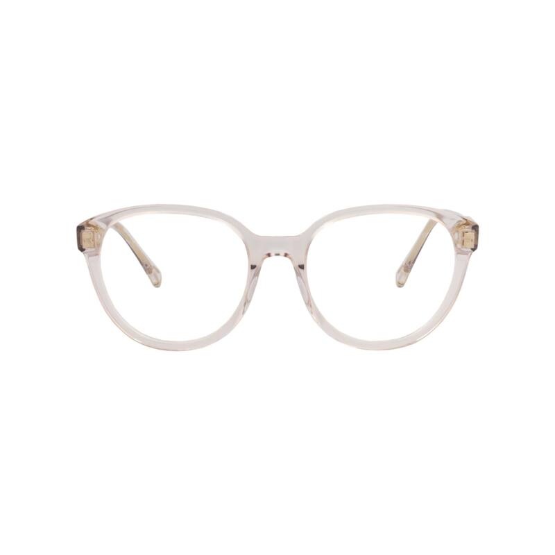 Chloé Round-Frame Bio Acetate Optical Frames - Pink Pink Transparent - Pink