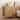 Natural Dresser, Modern 3 Drawer Dresser for Bedroom with Gold Handle and Large Drawer
