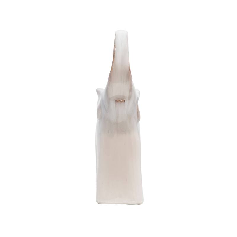 Sagebrook Home Ceramic Elephant Figurine - 6" x 3" x 11"