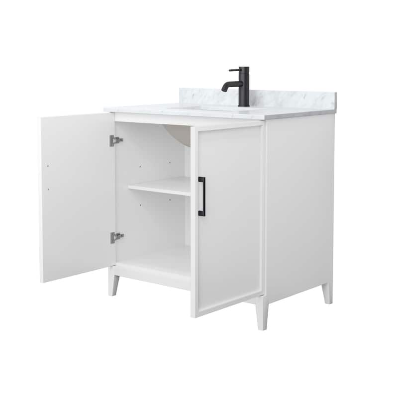 Elan 36-inch Single Vanity, Marble Top