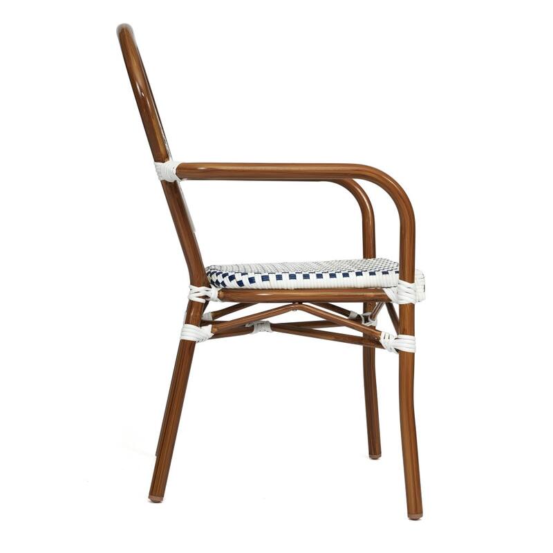 All-Weather Commercial Paris Chair with Metal Frame