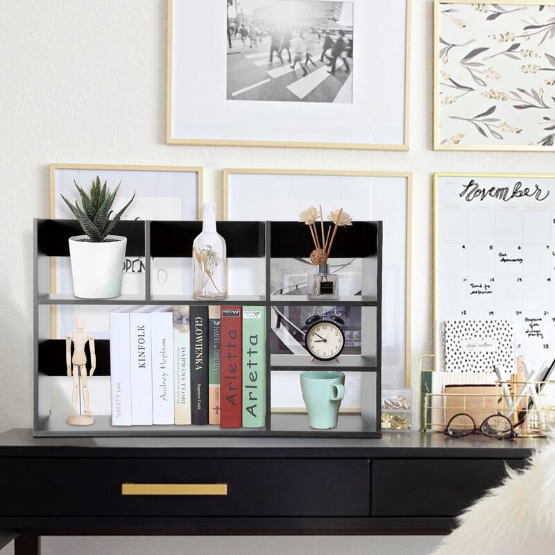 Multi Functional Desk Organizer Shelves Case Racks Storage