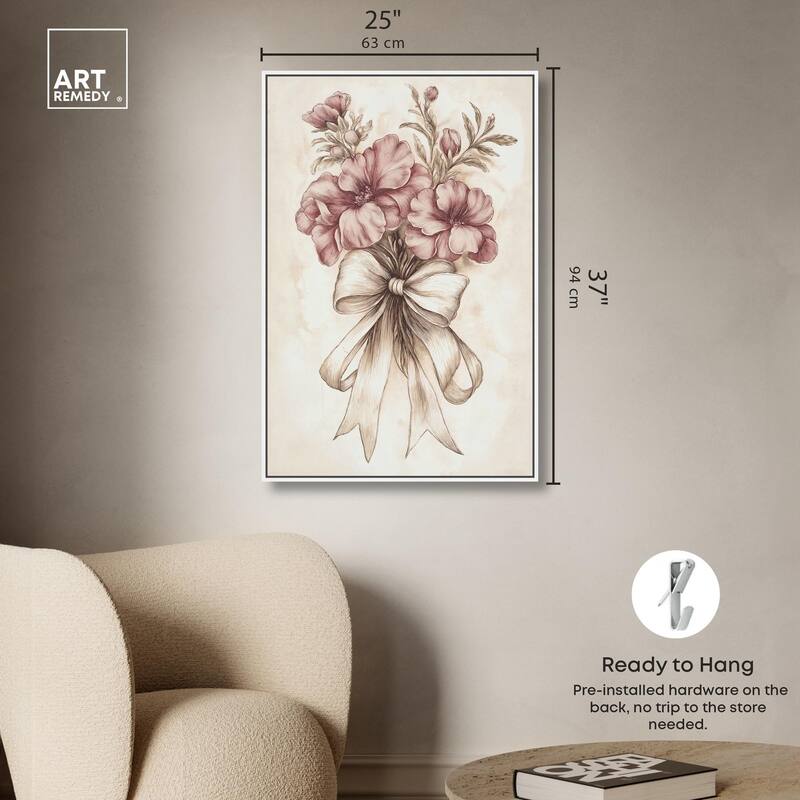 Tied with Tenderness I Canvas by Art Remedy