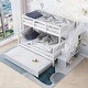 preview thumbnail 23 of 46, Stairway Twin-Over-Full Bunk Bed with Twin size Trundle