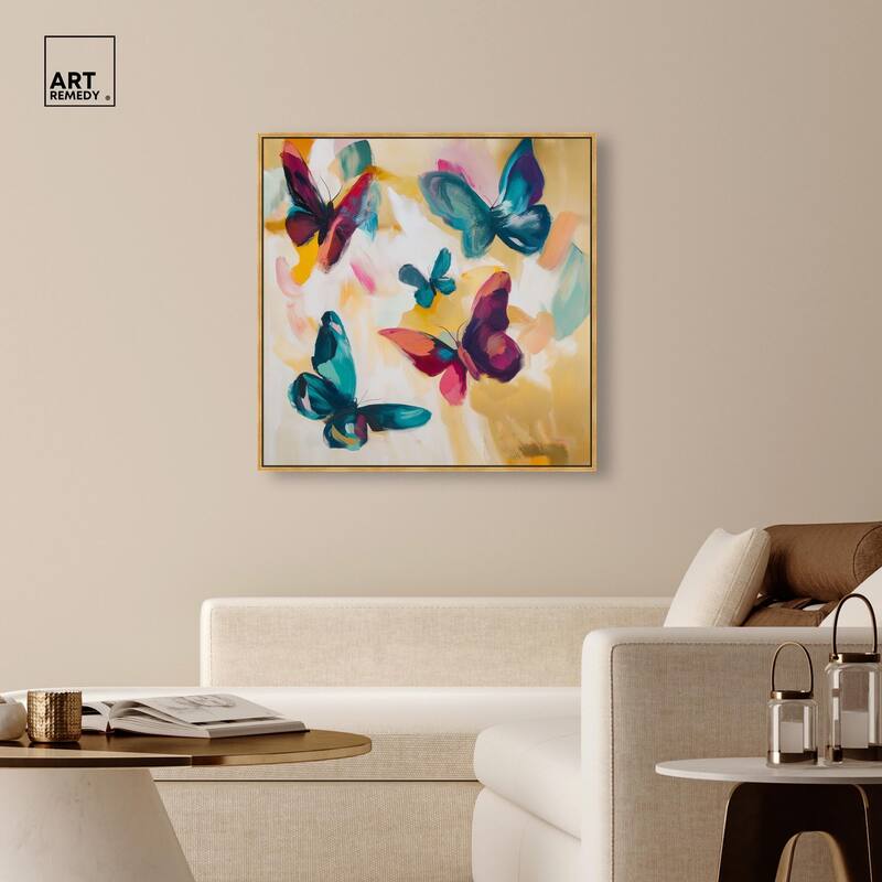 Wings in Waltz I Canvas by Art Remedy