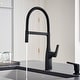 preview thumbnail 29 of 33, Blanco Rivana Semi-Pro Pull-Down Dual-Spray Kitchen Faucet 1.5 GPM - 8.88-in x 4.56-in x 19.88-in