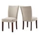 preview thumbnail 29 of 37, iNSPIRE Q Bold Parson Classic Upholstered Dining Chair (Set of 2) - Dining Chair Camel Chenille