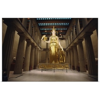 Statue of the Greek Goddess Athena, The Parthenon, Centennial Park