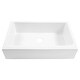 preview thumbnail 2 of 8, Grace Crisp White Fireclay 34-in Quick-Fit Farmhouse Undermount Single Bowl Kitchen Sink with Faucet Kit