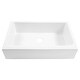 preview thumbnail 1 of 4, Grace QuickFit Undermount Farmhouse Fireclay 33.85 Single Bowl Kitchen Sink in Crisp White