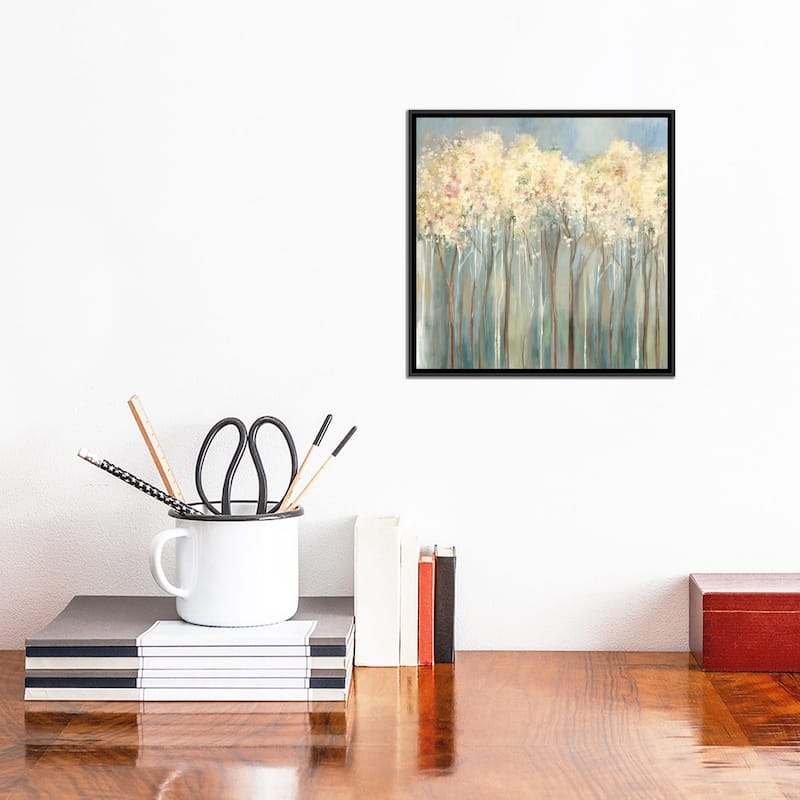iCanvas "Bright Light City" by Allison Pearce Framed Canvas Print
