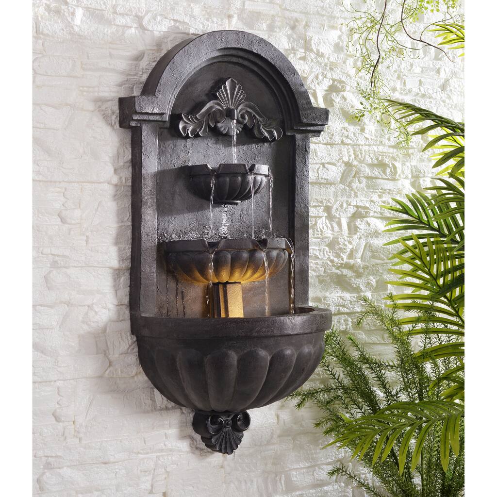 Kenroy Home San Pablo Wall Fountain - Plum Bronze