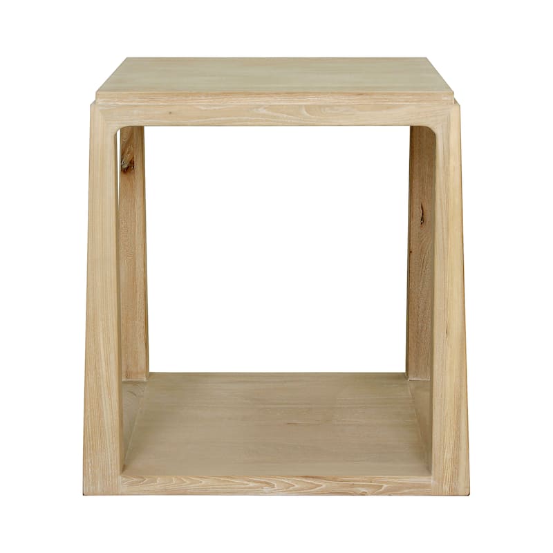 Artissance 27" H Lily Casa Square Side Table Whitewash - 54 x 84
