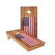 preview thumbnail 1 of 3, American Flag Cornhole Boards NO Bags - Add Board Lights