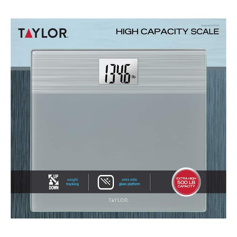Taylor Digital Wide Platform Bathroom Scale