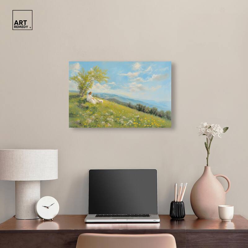 Pastoral Peace I Canvas by Art Remedy, Gallery Wrapped