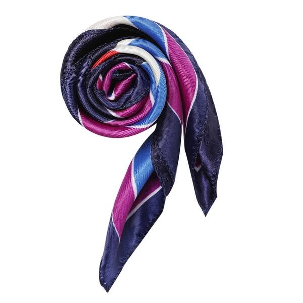Sothread Women Butterfly Printing Square Scarf Head Wrap Kerchief Neck Shawl