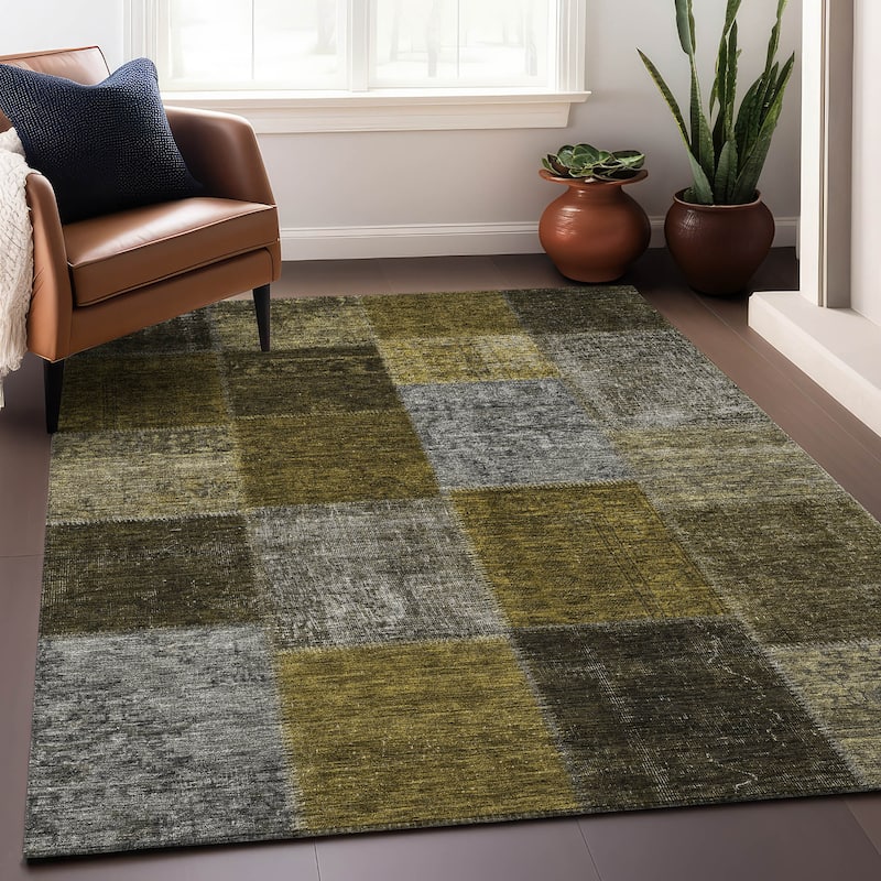 Premium Washable Super Soft Vintage Global Mayfield Rug