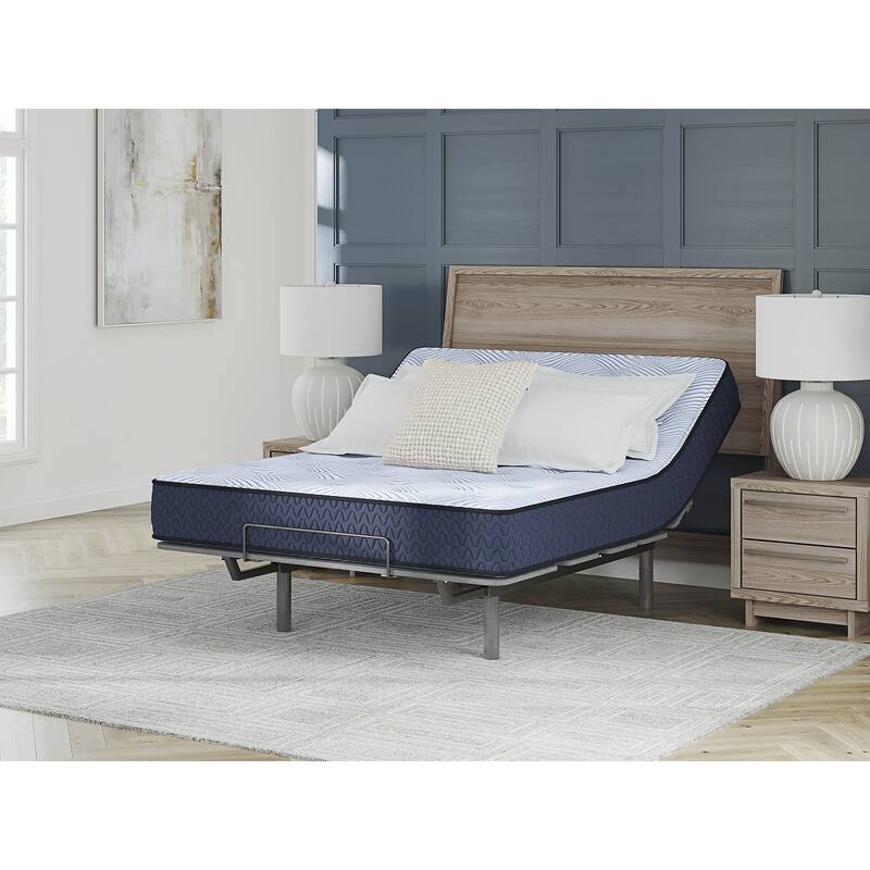Signature Design by Ashley Peak 2.0 10 Hybrid Light Blue Mattress
