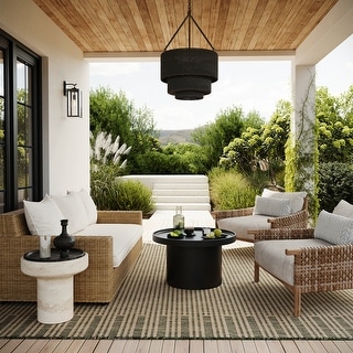 Nuloom Debrin Striped Indoor/Outdoor Area Rug
