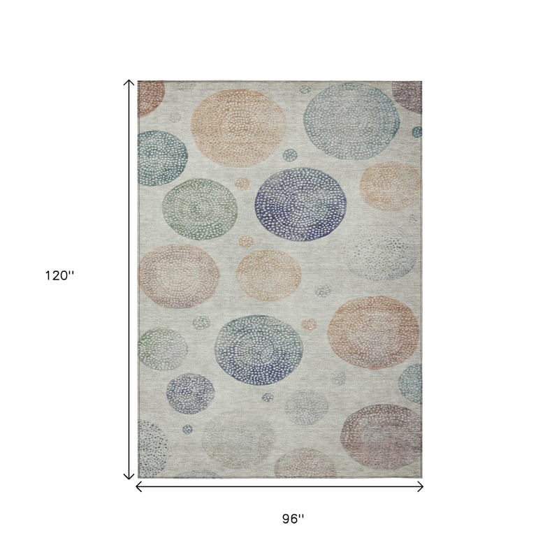 HomeRoots Geometric Transitional Rectangle Outdoor Rug
