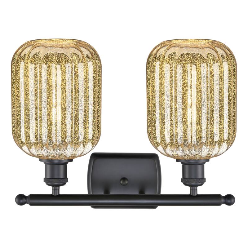 Innovations Lighting Endless Possibilities Ballston - Preston - 2 Light 17" Jar Shade Bath Vanity Light