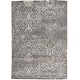 preview thumbnail 33 of 53, Nourison Damask Distressed Contemporary Area Rug 3' 6" x 5' 6" - Dark Grey - Runner/Rectangle
