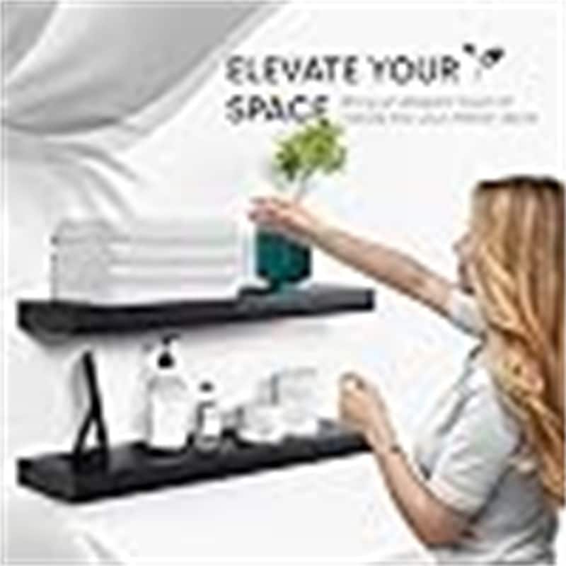 Floating Shelves 24 inch - 6.5"D x 24"W x 1.75"H