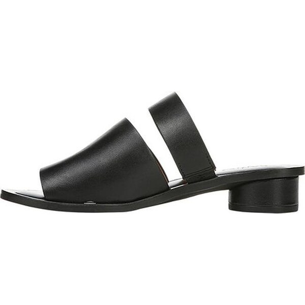 franco sarto black slides