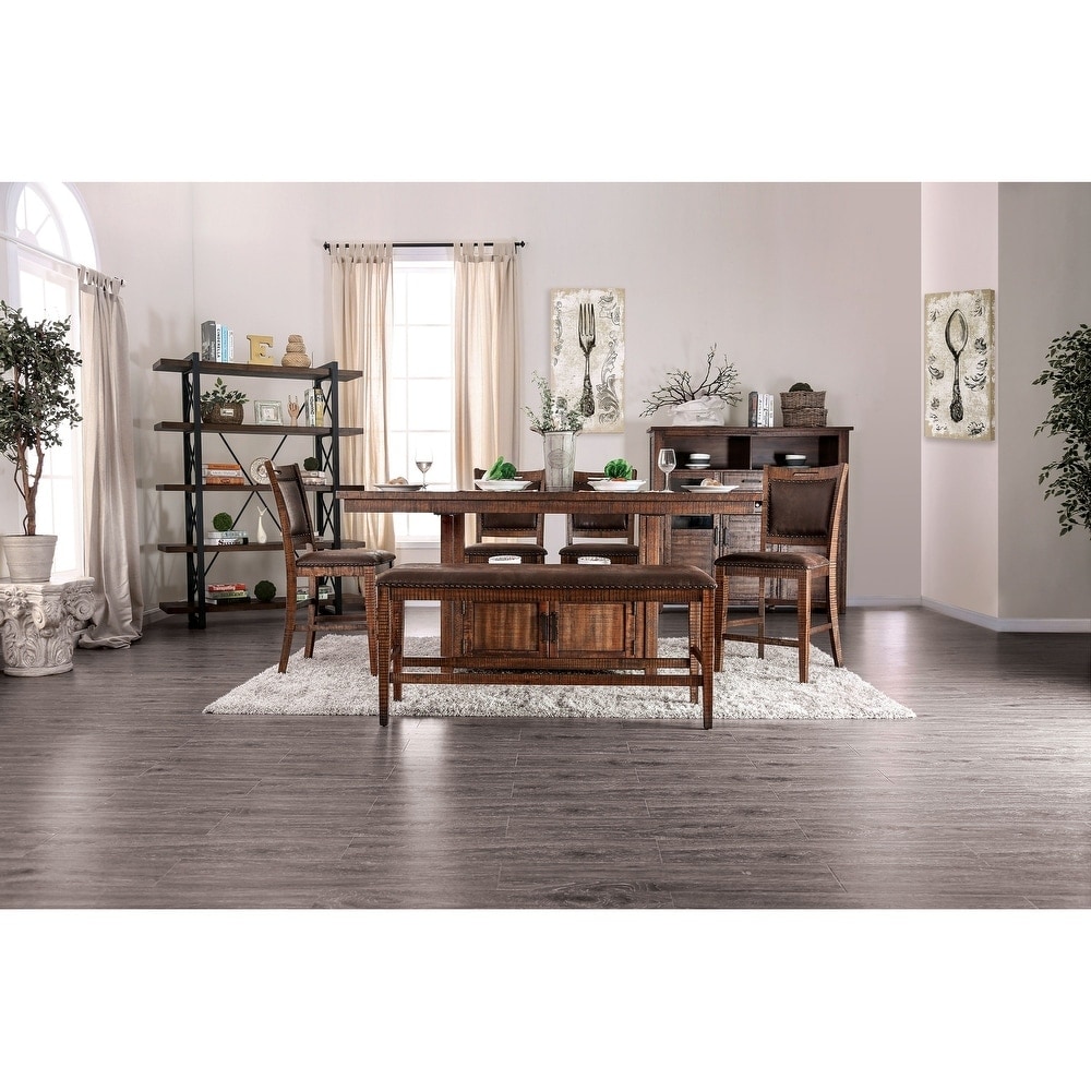 Royard counter height dining sales table and 4 barstools