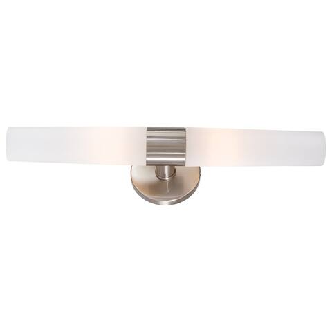 Kovacs Saber 2 Light 20" Wide Bath Bar with Etched Opal Glass Shade