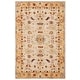 preview thumbnail 9 of 9, SAFAVIEH Handmade Anatolia Elise Traditional Oriental Wool Rug 3' x 5' - Ivory/Gold - Rectangle