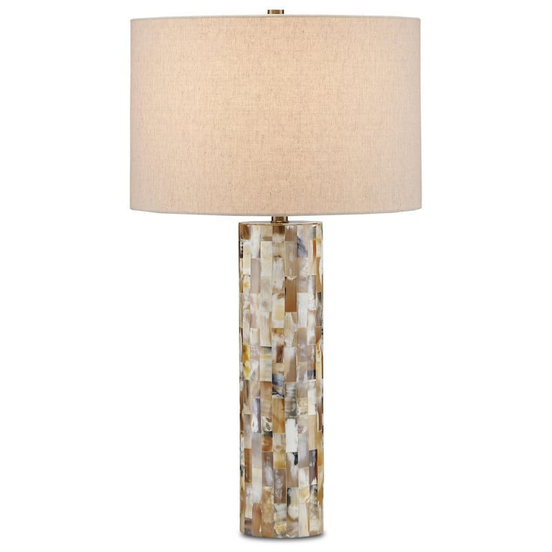 Currey & Company Colevile Table Lamp - 30.25"h x 17"dia - 30.25"h x 17"dia - Natural