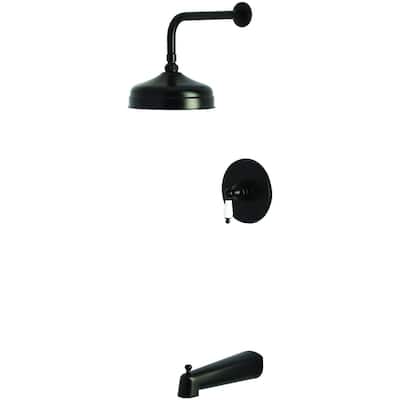 Kingston Brass KB633.PL Kingston Tub and Shower Trim Package with 1.8