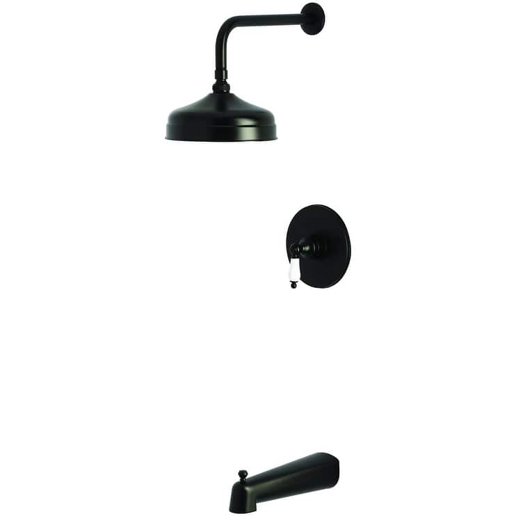 Kingston Brass KB633.PL Kingston Tub and Shower Trim Package with 1.8