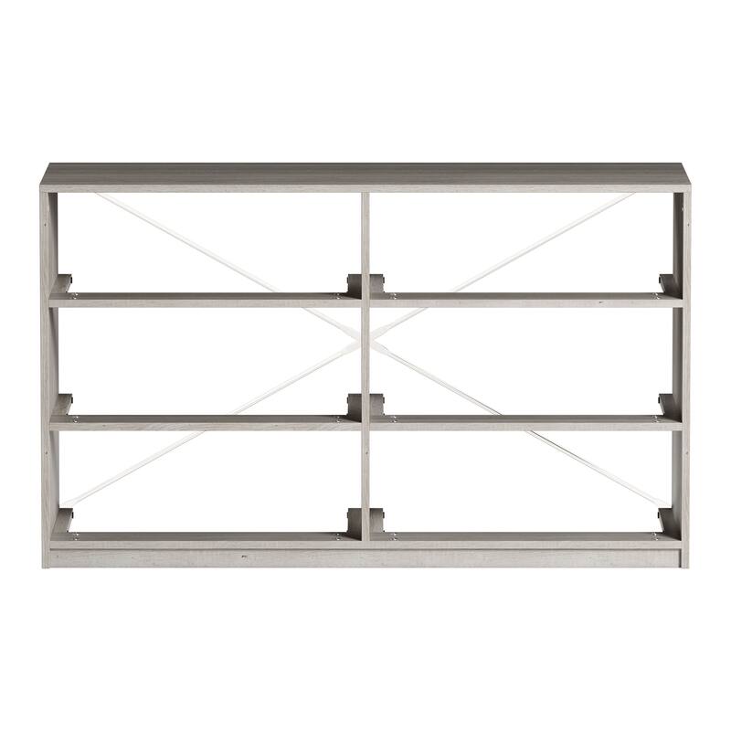 Modern Minimalist 6-Drawer Dresser with Large Fabric Drawers