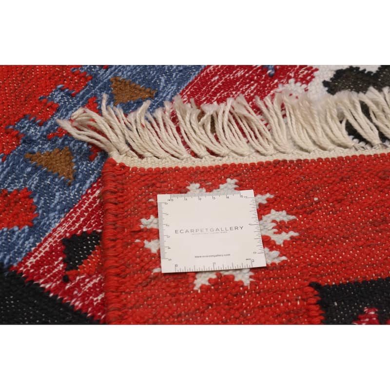 Ankara FW Red Kilim 5'2" x 8'1" - 5'2 x 8'1