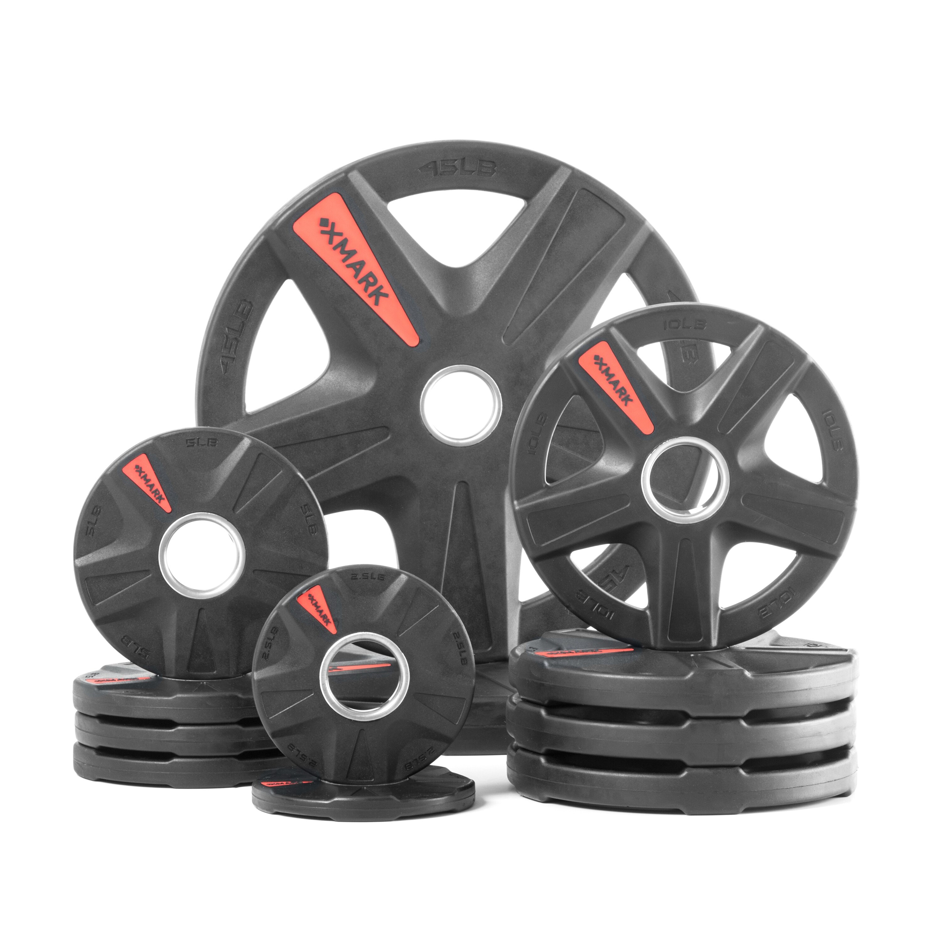 Select Rubber Coated Olympic set XM-3389-BAL-345 XMark's TEXAS STAR 345 lb Select Rubber Coated Olympic set XM-3389-BAL-345 XMark's TEXAS STAR 345 lb