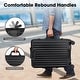 preview thumbnail 21 of 19, Zipperless Aluminum Frame Luggage with Spinner Wheels TSA Lock and Cup Holder 28" Hard Shell Suitcase