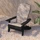 preview thumbnail 36 of 44, Indoor/Outdoor Folding Adirondack Chairs with Cushions - Set of 2 - 30.25"W x 34"D x 37"H